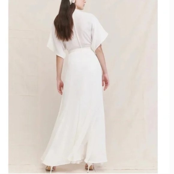 Reformation Winslow Dress in White - Picture 8 of 14